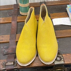 Mustard  Ankle Boots